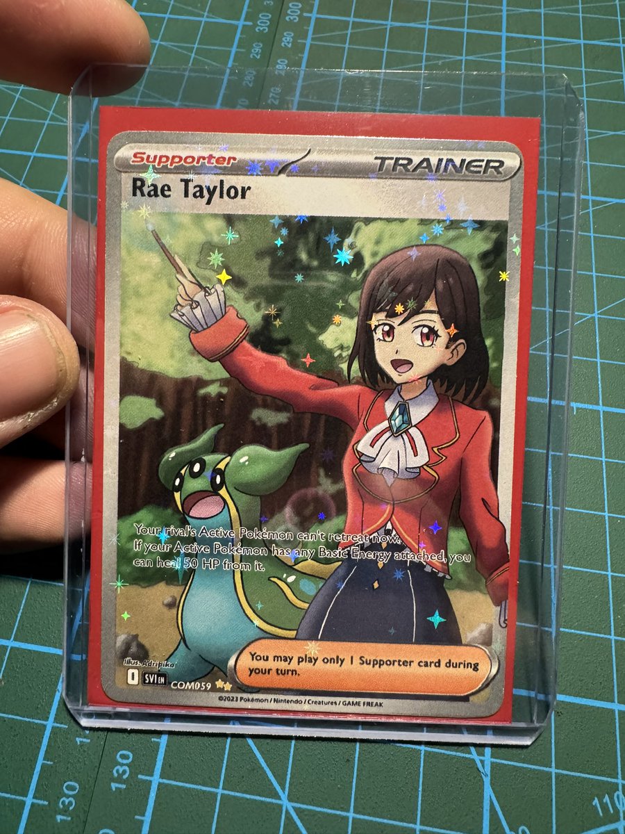 Rae Taylor Pokmon Card!!! If you want one copy you can ask me on DMs or  wait until it's uploaded on my Etsy Store!!! #wataoshi  #InLoveWithTheVillainess #PokemonTCG #PokemonCard # #Gastrodon