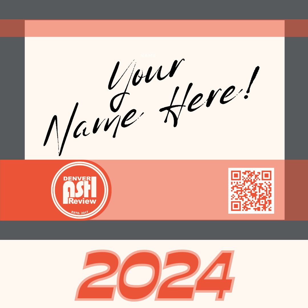 Nametag or Zoom link...either preference, you are invited to join us for the 2024 Denver ASH Review! Saturday, February 10th - a free CE event with complimentary parking, breakfast and lunch :) bit.ly/DenverASHRevie…