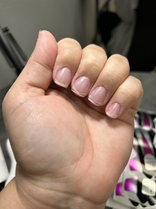 I returned today to the Nail School and we started learning the different type of doing nails.  I did<a href="/tag/mvsales"class="tags"><span>#mvsales</span></a>