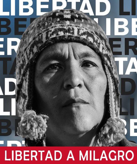 #MilagroSala detenida en el año 2016 durante el gobierno de  Macri y Morales, siendo víctima de una tremenda injusticia de acusaciones, persecución política, judicial y  mediática. 
2923 días por desafiar al poder, por hacer política para los de abajo.
 #LibertadAMilagroSalaYa