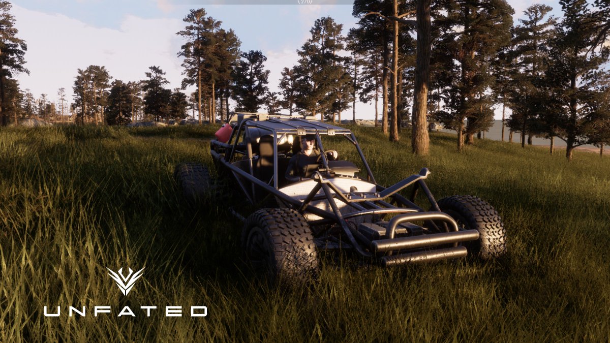 UNFATED_ONLINE's tweet photo. Get ready to hit the road in UNFATED 🚗

Our game features a variety of cars for all your in-game adventures. 
Speed through diverse terrains and stay one step ahead of your enemies. Will your ride be your key to survival?

#games #survivalgame #UE5 #indiegame
