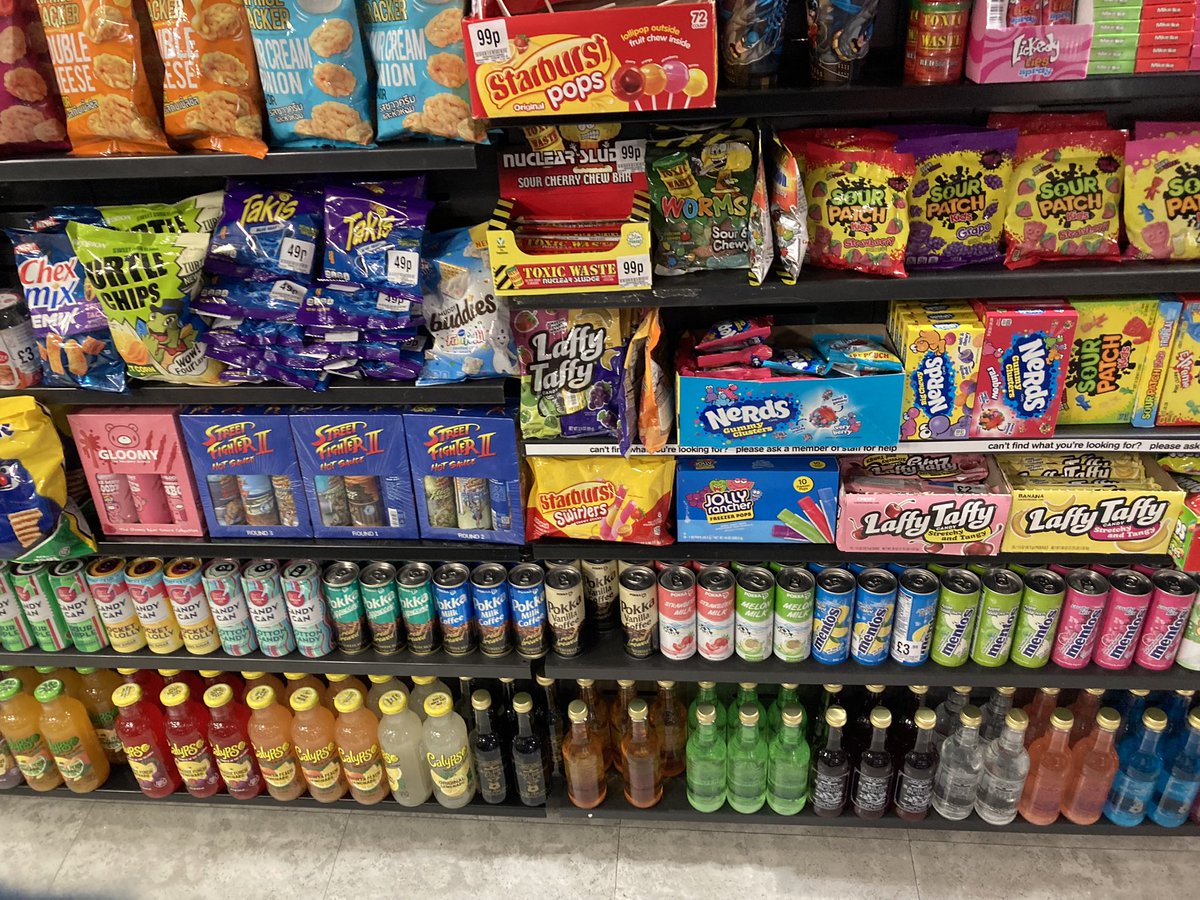 hmvKingsLynn's tweet photo. We’ve extended our #snack section, some amazing new food and drink in!! #hmvlovespopculture #noodles #drinks #sweets #crisps https://t.co/5z2wpLkDtt