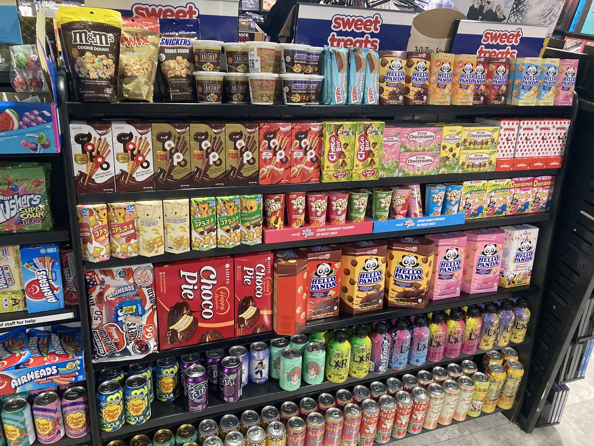 hmvKingsLynn's tweet photo. We’ve extended our #snack section, some amazing new food and drink in!! #hmvlovespopculture #noodles #drinks #sweets #crisps https://t.co/5z2wpLkDtt
