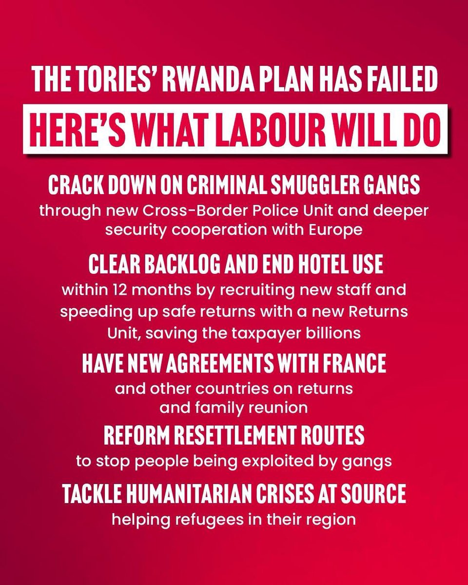 Tonight I joined @UKLabour MPs in voting on the Rwanda Bill. More votes tomorrow. This is not a good piece of legislation. It trashes the UK's reputation, won't work, costs a fortune and won't stop the small boats. Government should adopt Labour's plan to stop the small boats.