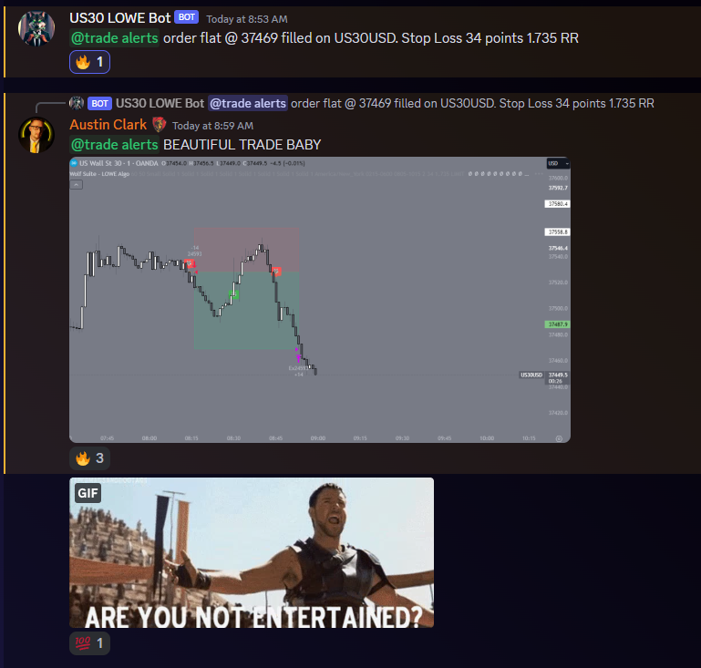 AC_Trades's tweet photo. ABSOLUTE 100% FREE SETUPS in my discord

People are charging HUNDREDS for way lower quality signal BS

My models > programmed into algorithms > automatically sent into my discord 

Join the discord and see for yourself 😎 https://t.co/EHAeeCfgjc