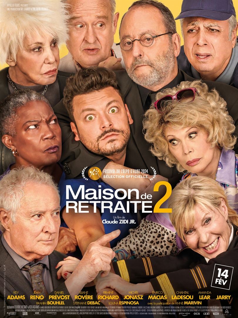 #MaisonDeRetraite2 en avant-première ce mercredi 17 janvier au Ciné Léman de Thonon Les Bains à 19H00 + équipe. @Apollo_Distrib