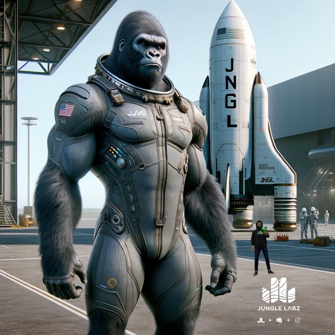 CyrusAbrahimX's tweet image. $JNGL preparing for takeoff 🚀🌙
