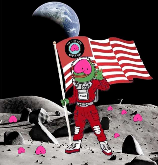 BuzzzDao's tweet photo. @WadiCryptoHunt $BAWLS to the moon! https://t.co/RUfLuX3dH9