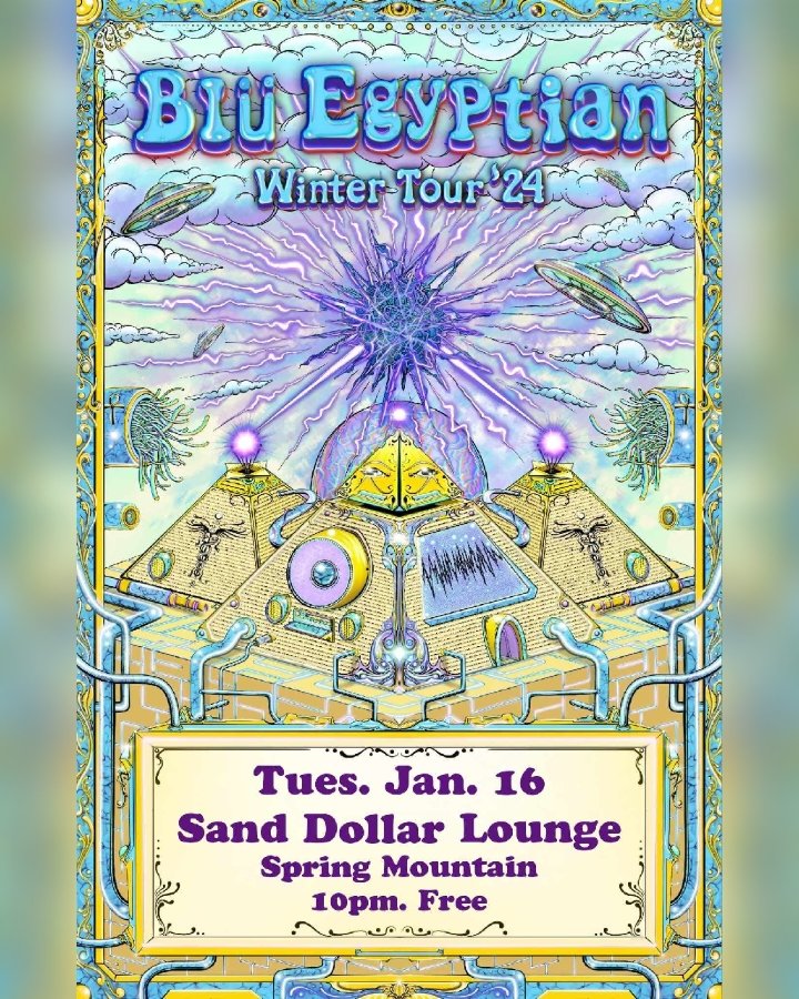 bluegyptianband's tweet photo. Tour starts TONIGHT in Vegas🎰 #blüegyptian #jamband #indiegroove #livemusic #lasvegas #lasvegasnv #lasvegasstrip #springmountain #springmoutainlasvegas #lasvegasnevada #lasvegasmusic #lasvegasnightlife #lasvegasevents #LasVegasGP #lasvegasconcert #lasvegasclub #lasvegasbarscene https://t.co/RhDvTIXsJR