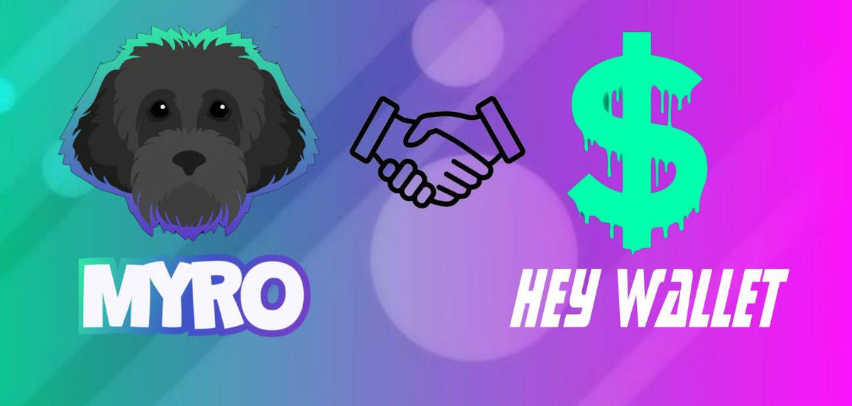 MyroSOL's tweet photo. Tomorrow @hey_wallet will be holding a $MYRO spaces make sure to tune in 🐕‍🦺

https://t.co/Ogh0bVbf6A https://t.co/qUutT8FmqN