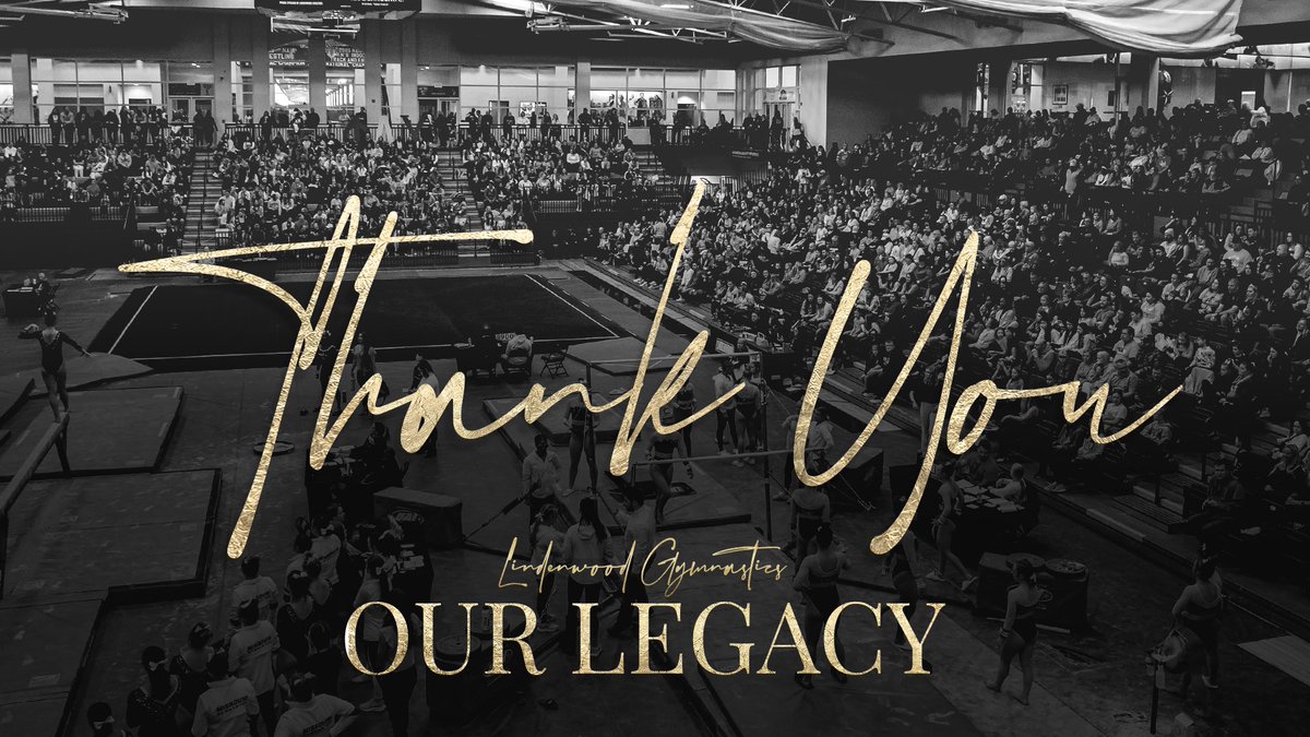 From the bottom of our heart, thank you. Please visit savelindenwoodgymnastics.com for an update on our program. #OurLegacy will live on forever.