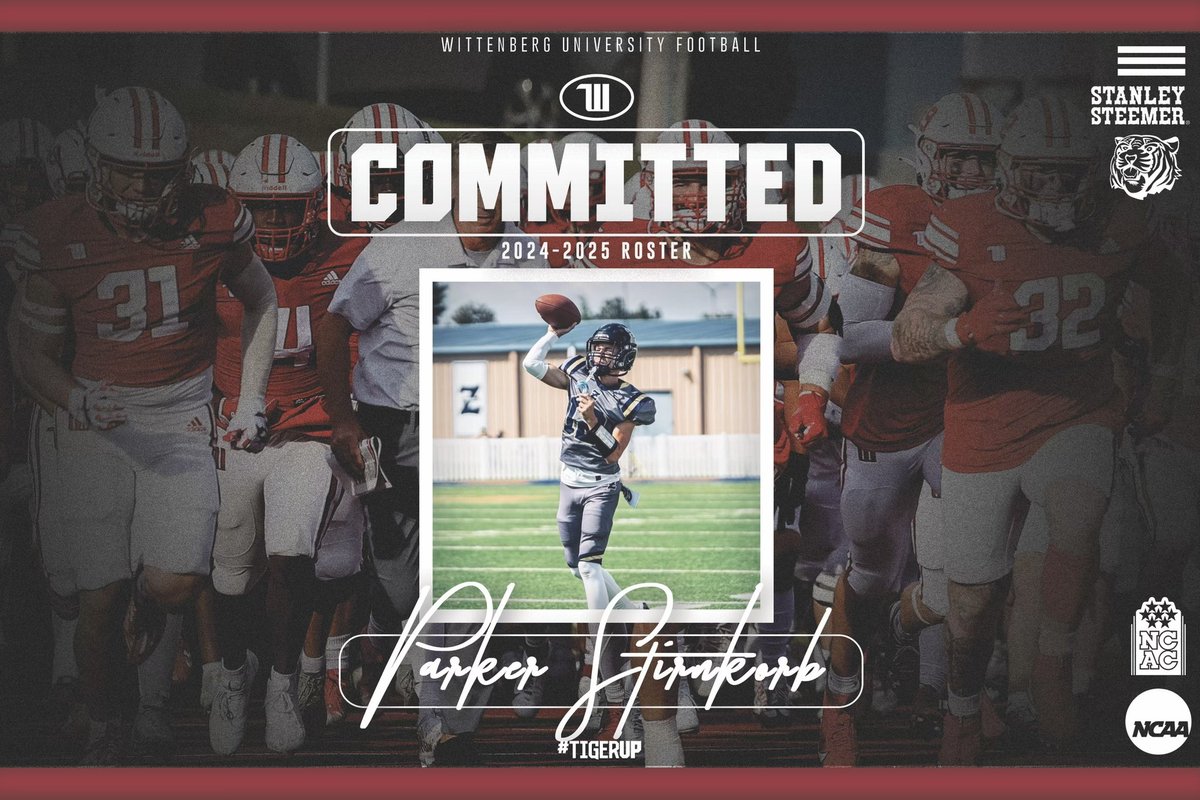 Excited to announce that I am Committed to Wittenberg University. Thank you to Coach BJ Hall for developing me for the past 5 years and  big thank you to all of my teammates and coach’s that have been apart of this process.#AGTG <a href="/JimCollins_FB/">Jim Collins</a> <a href="/TheQBHouse/">The Quarterback House 🎯</a> <a href="/ZCA_FB4/">Coach Smith</a>
