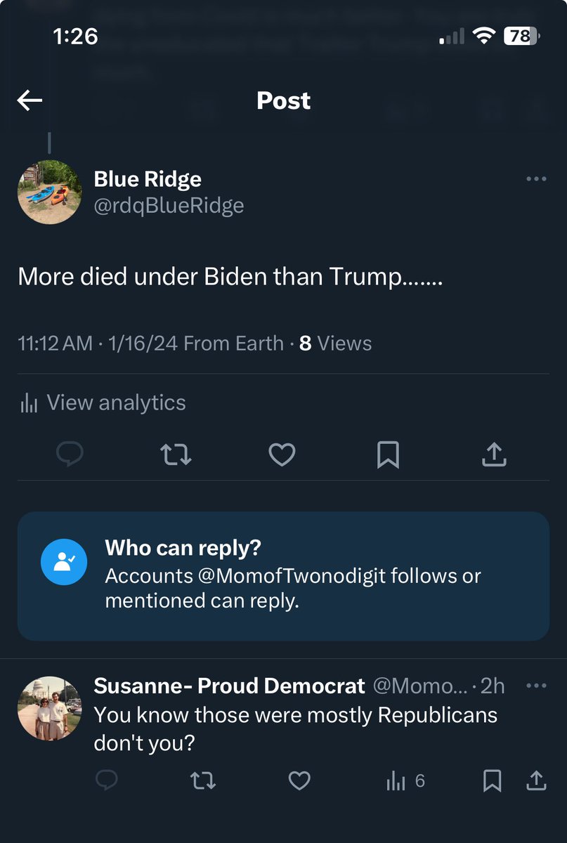 You asked a question but don’t allow an answer……