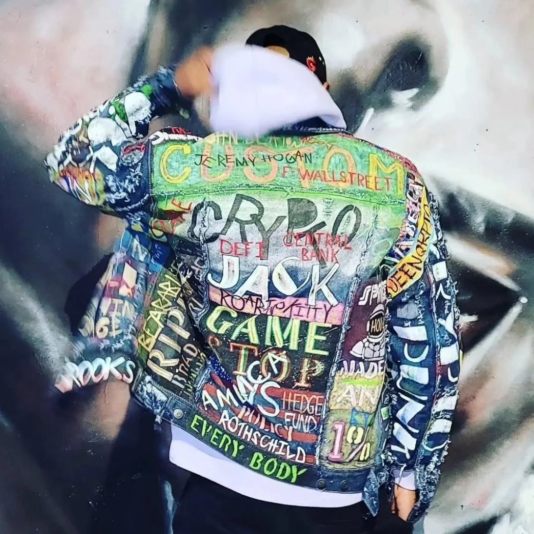 customjack44's tweet photo. WEARABLE NFT/ART SUBMISSION
@TerrorTeddies from IG _NAMEBRAND44 https://t.co/mm4YZN7p9n