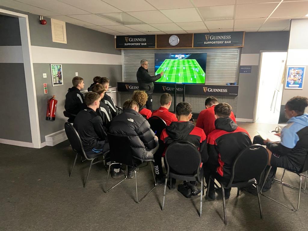 Cardiff_Pathway's tweet photo. Next generation of 16’s boys getting great learning experiences with some unique interactive opportunities https://t.co/CxR07tHBbs