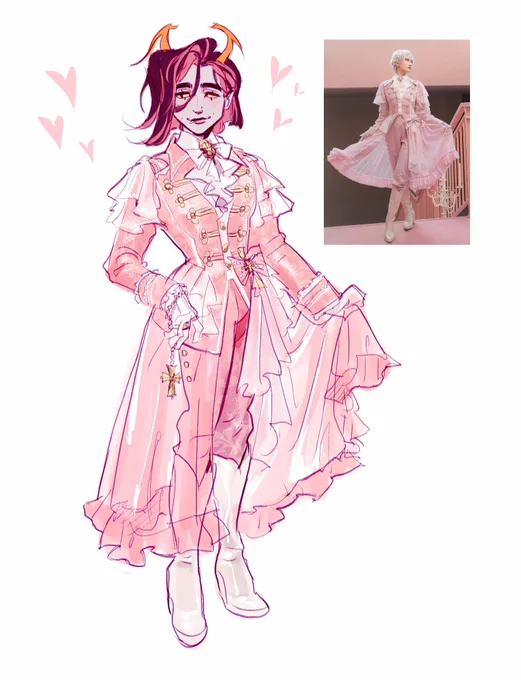 i had to draw avaris in this fit it was dire