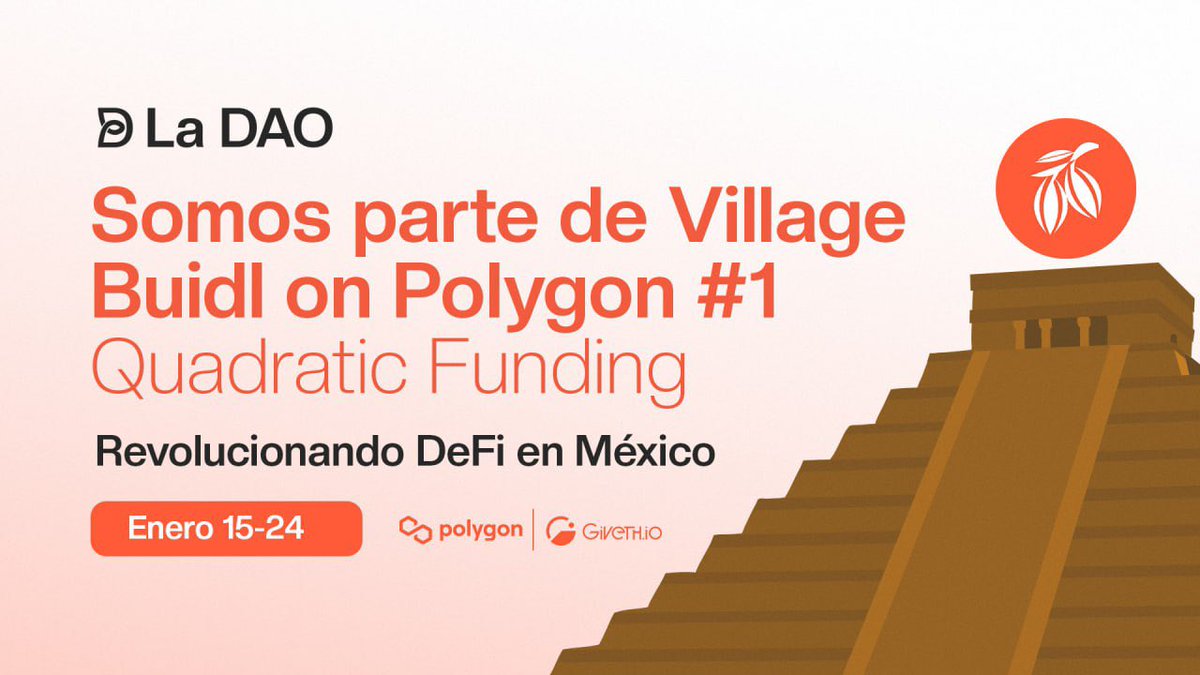 ¡Seguimos con la misión de impulsar la moneda estable del peso mexicano 🍫🇲🇽!

Nuestra ronda en <a href="/Giveth/">Giveth</a> ya se abrió y esta es tu oportunidad de ayudar a $XOC y fortalecer los cimientos del #DeFiMexicano.

👇🏼🧵Abre el hilo 😉