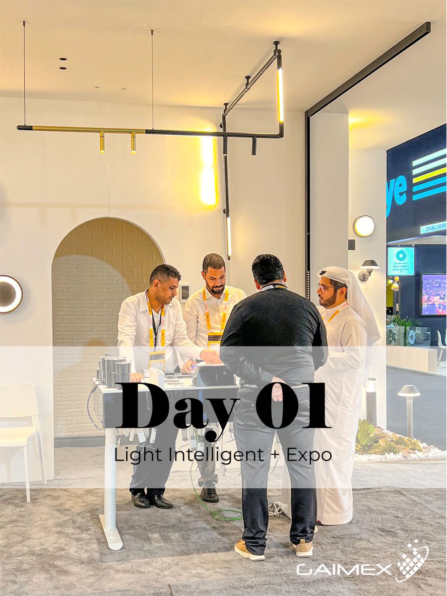 Gaimex_LIGHT's tweet photo. Gaimex Lights Up Dubai!
Day 1 of Light+Intell#lightingindustry iddle East was electrifying! 📷 Missed us? No worries, the party's still on! Days 2 &amp; 3 promise even more chances to:
Network with lighting industry leaders
#Gaimex #LightGaimex #YourLightingSolution #LightBuildingME https://t.co/vCdzIFizHu