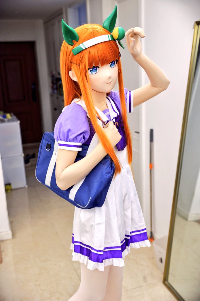 Misaka93222766's tweet image. 铃鹿试衣 以及战败CG（
📷： @xiaobang_w
头： @BHYrenxing
#kigurumi #ウマ娘 #无声铃鹿