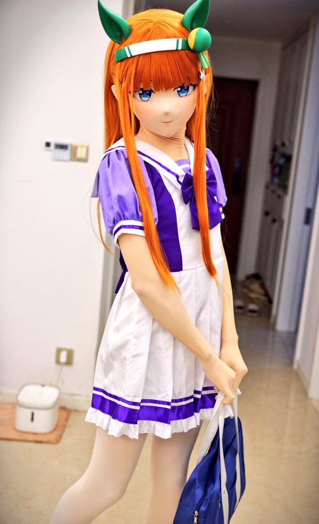 Misaka93222766's tweet image. 铃鹿试衣 以及战败CG（
📷： @xiaobang_w
头： @BHYrenxing
#kigurumi #ウマ娘 #无声铃鹿