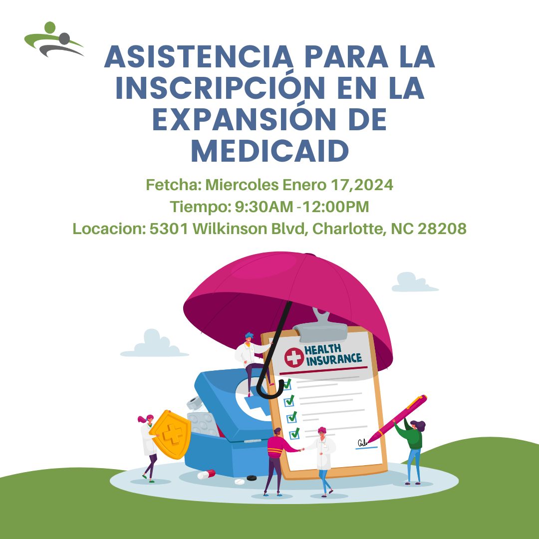 Medicaid Expansion Enrollment Assistance will be provided at the West CCHC clinic for Walk-ins.
Asistencia de Inscripción de Expansión de Medicaid se proporcionará en la clínica West CCHC para Walk-ins.