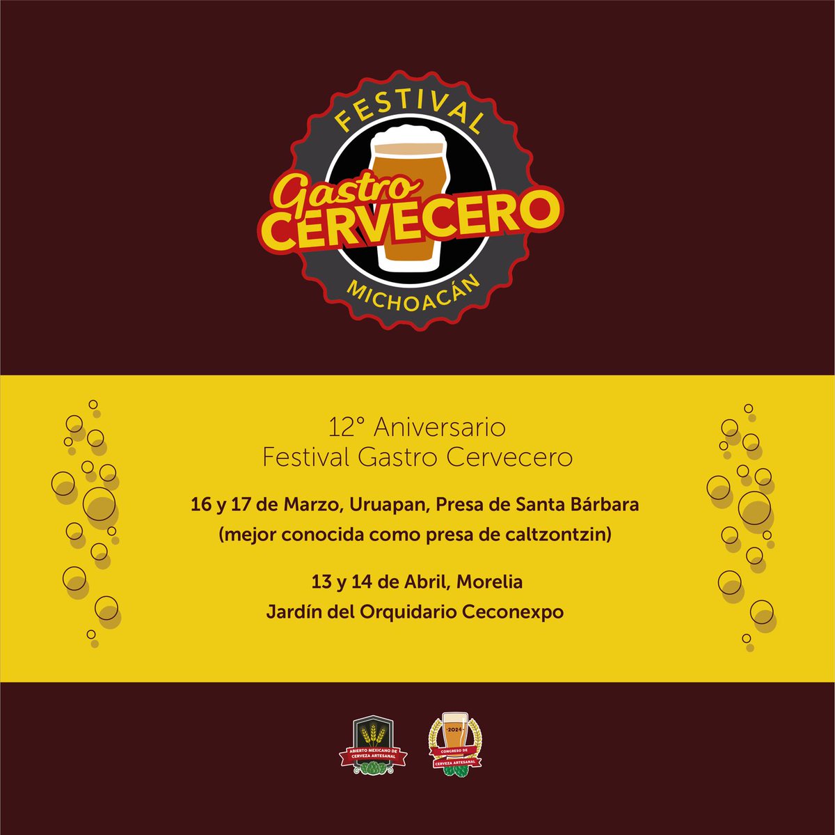 FGCMichoacan's tweet photo. En esta 12° Aniversario del #FGCMichoacán regresaremos a #Morelia 13 y 14 de #Abril.
Uruapan 16 y 17 de #Marzo
#ENTRADALIBRE https://t.co/vs9uw8jU7i