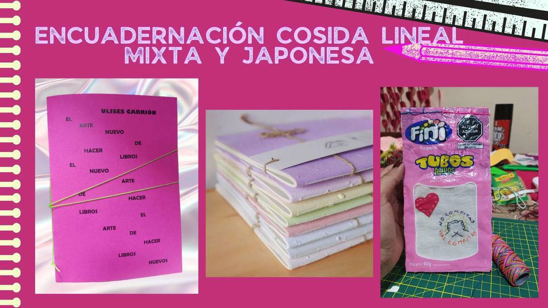 💖🪻🪁Talleres de edición artesanal, experimental y electrónica 🔮🎡 
4 sesiones teoría y práctica. 
Domingos 11, 18, 25 de febrero y 3 de marzo 
+ informes e inscripciones: lumpericaeditorial@gmail.com 
Tenemos promociones. Se puede llevar todo el taller o algunas sesiones 📚💌