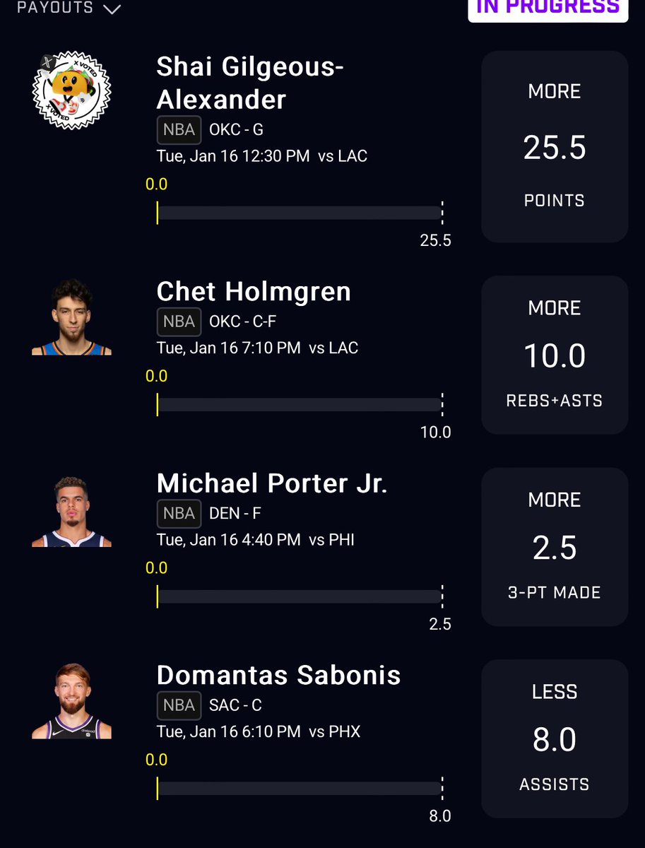 hunnidkvillain's tweet photo. Flex 4🍀
might drop prop list later☢️🌟
#kbo #prizepicks #sportsbetting #gamblingtwitter #trending #espn #prizepickskbo #sportsbettingtwitter #parlayplay #twittergoat #hunnidkvillain #mlb #wnba #nba #nhl #nfl #pga #soccer #tennis #csgo #sleeperNBA #prizepicksnba #nuke #flex4 https://t.co/l7KnKAhsJO