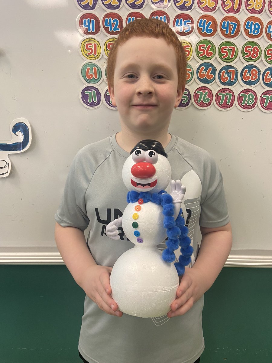 Snowman presentations continued today with some more snowy friends! ☃️ ❄️ <a href="/holyfamilyscho2/">holyfamilyschool</a>