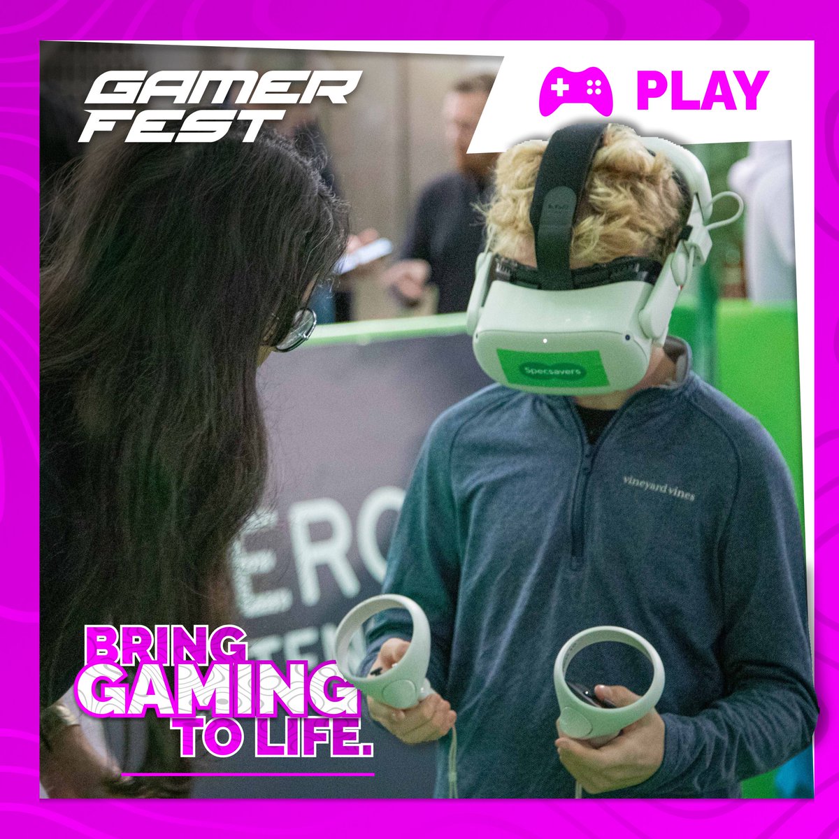 GamerFest Dublin (@gamerfest_ie) on Twitter photo There's no better way to Bring gaming to Life like VR 👀
Thanks to our Partners <a href="/specsaversie/">Specsavers Ireland</a> and <a href="/zerolatencydub/">Zero Latency Dublin</a> for bringing their free-roaming setup to GamerFest last October 😉
#GamerFest #BringGamingToLife There's no better way to Bring gaming to Life like VR 👀
Thanks to our Partners <a href="/specsaversie/">Specsavers Ireland</a> and <a href="/zerolatencydub/">Zero Latency Dublin</a> for bringing their free-roaming setup to GamerFest last October 😉
#GamerFest #BringGamingToLife