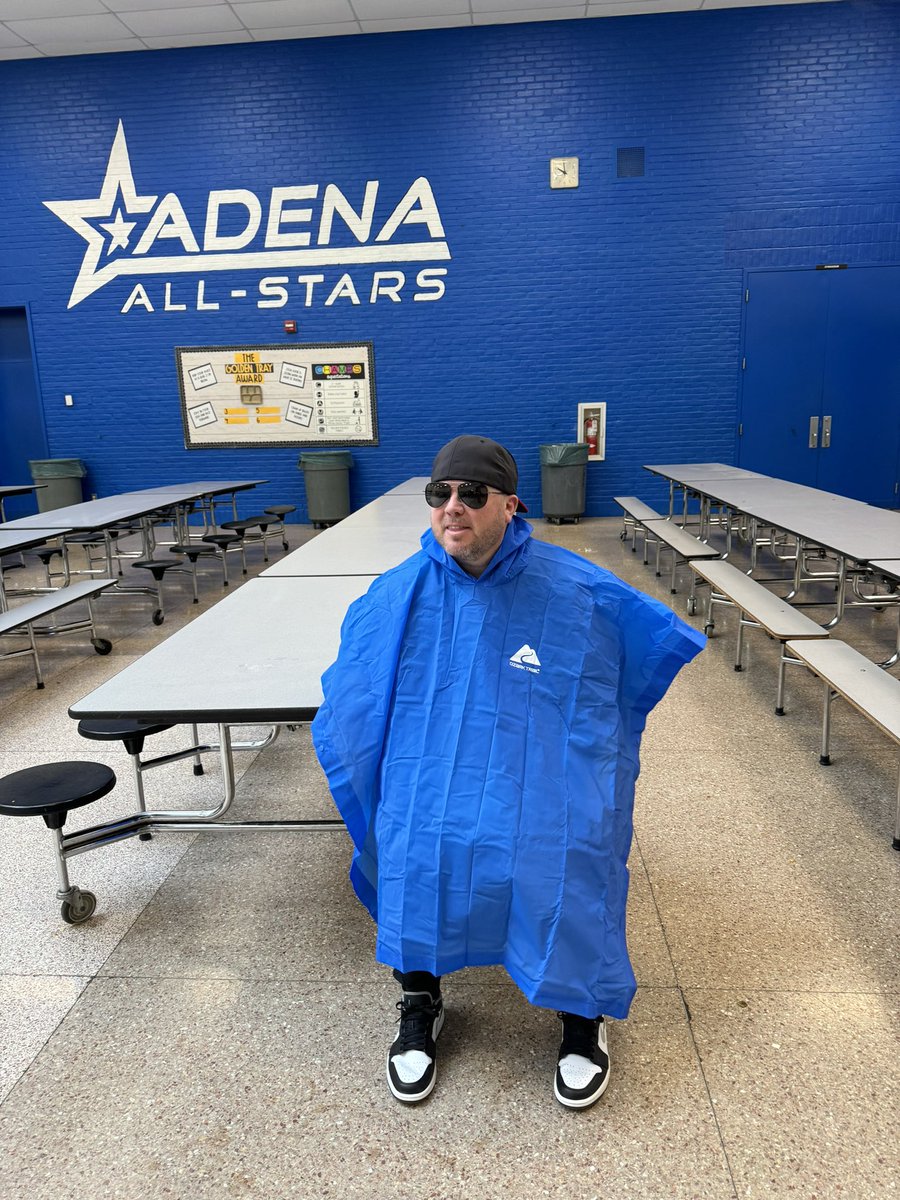 Coach_KT's tweet image. Students earned the opportunity to blast me with a pie and silly string today for working hard and making money for our school! @Adena_AP joined in too… I will have my revenge! @AdenaElementary