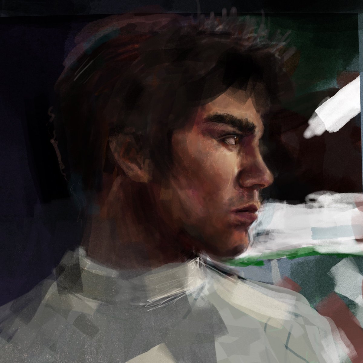 f1loverboy's tweet image. Lance looked cool here, I just had to paint him 🫣
@AstonMartinF1 #LS18 #f1fanart