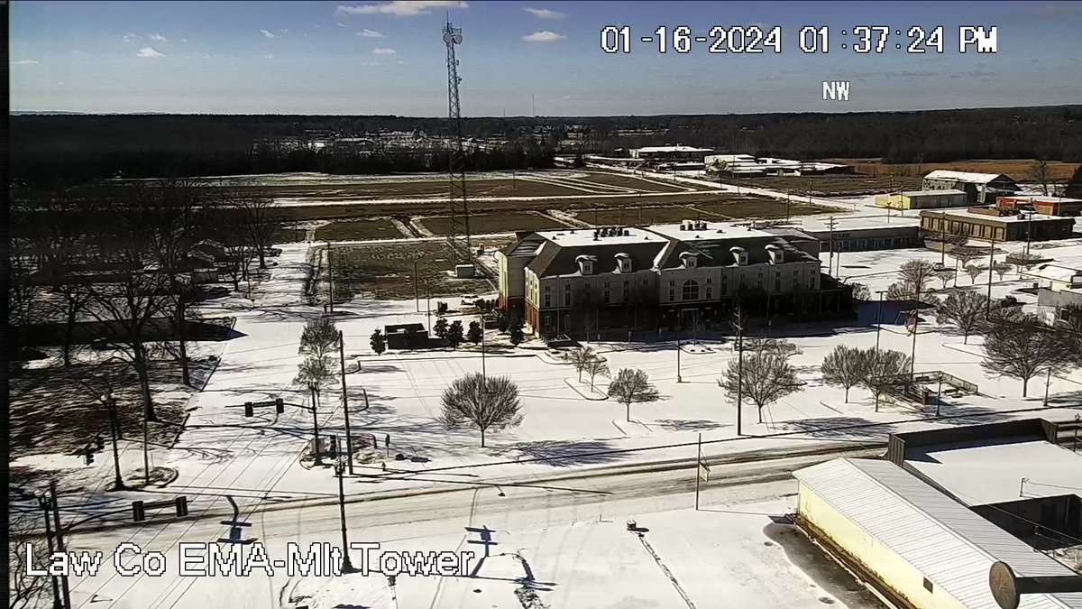 We have sunshine and still a lot of ice