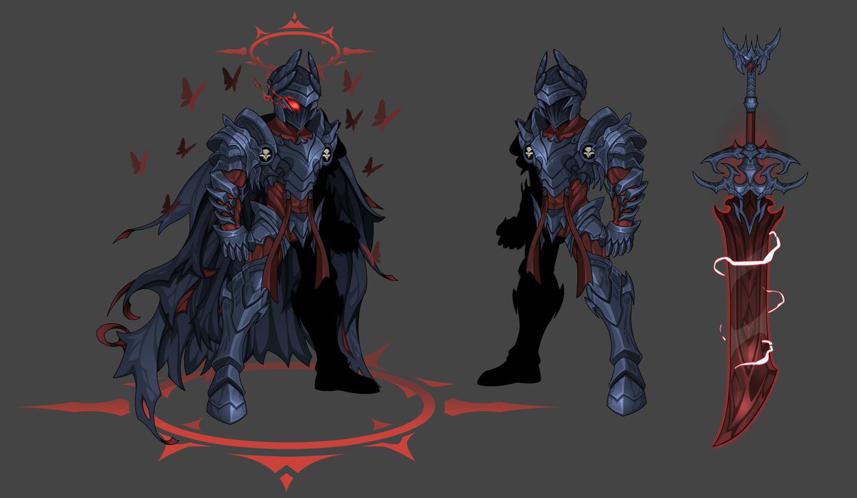 sr_terro's tweet photo. -Nulgath's birthday is here, and this is my suggestion for this incredible event, I hope you like it @Alina_AE.

-Cloak and sword have animations.

-@AEArtStation. https://t.co/BgxdzQ3rNg