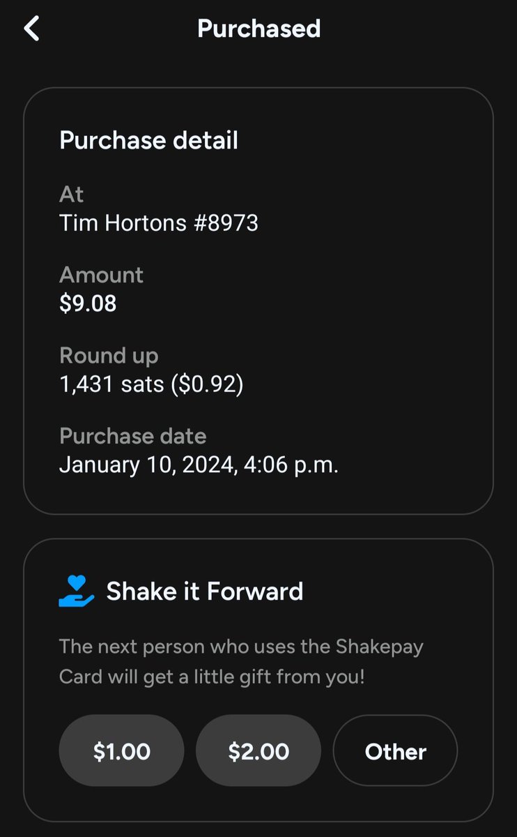 JAVARJ12's tweet photo. @shakepay Shaketag- @cryptojustworks #shakepaid https://t.co/t47AD2z9Sa