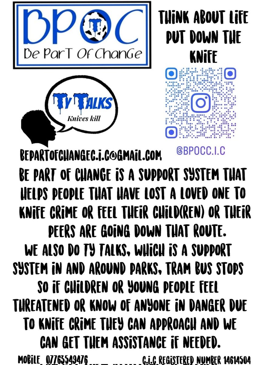 Bringing people together to support each other Be ParT Of ChanGe 
#BPOC