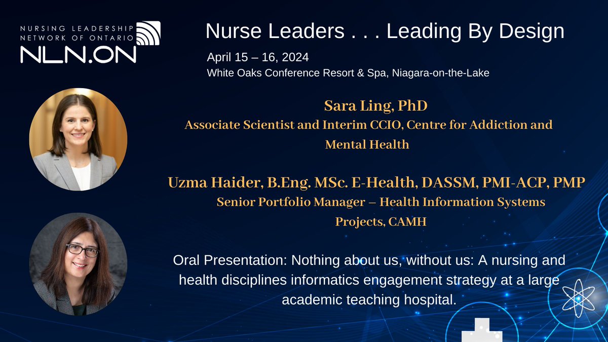 Introduces a comprehensive informatics engagement strategy aimed at reducing EHR-related burnout and enhancing satisfaction for nurses and health disciplines. Register for the NLN.ON conference nln.on.ca/nursing-leader… #nurseleaders