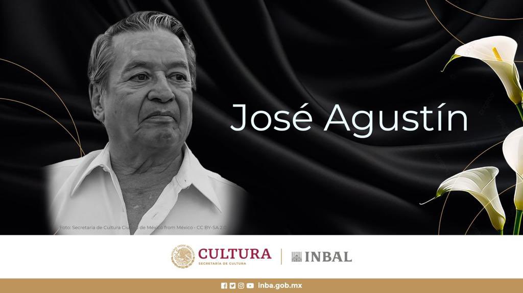 bellasartesinba's tweet photo. Con profunda tristeza lamentamos el sensible deceso del escritor, guionista de cine, traductor, dramaturgo y crítico de rock, José Agustín Ramírez Gómez, galardonado con el Premio Juan Rulfo para Primera Novela, cuyas obras son de lectura imprescindible para las jóvenes generaciones de lectores y un referente vital en la literatura contemporánea de México.

Enviamos nuestro cariño y solidaridad a su familia.