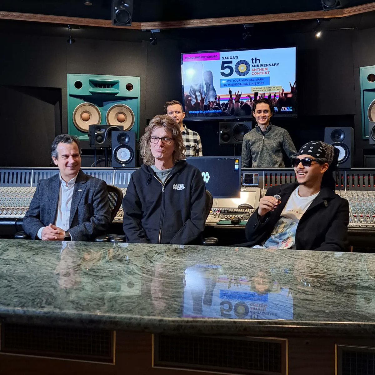 And the winner of the new Mississauga 50th Anniversary Anthem Contest is Mikey Bloom !

Mikey proudly lives in Mississauga &amp; his love of the City will be very clear when you hear the new Anthem!

The song officially drops this Saturday, with a sneak peek at Port Credit's Memorial