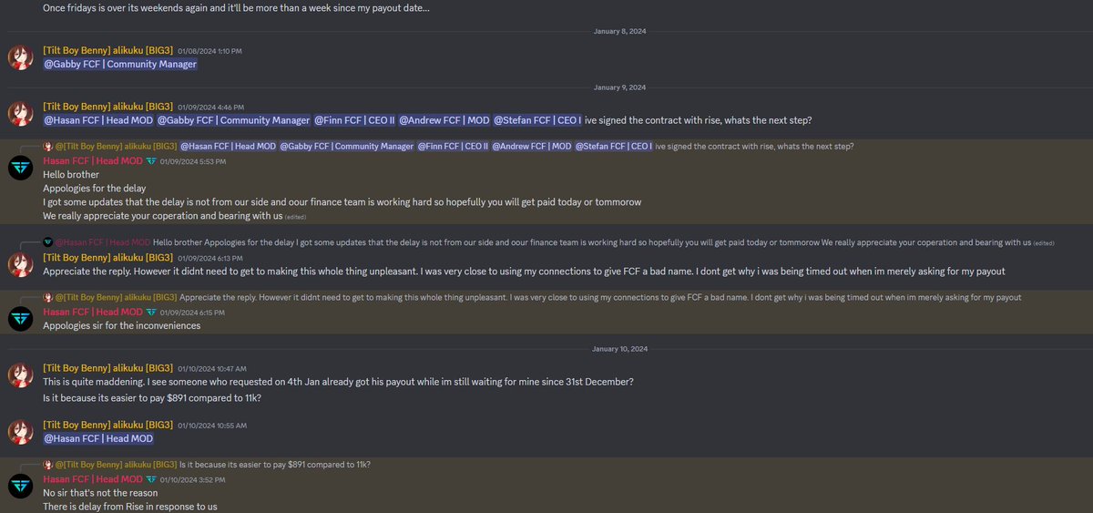 tiltboybenny96's tweet photo. This is how ForexCapitalFunds have been playing delay tactics time and time again and the CEOs dont even bother to reply https://t.co/2rqhz7wPnv