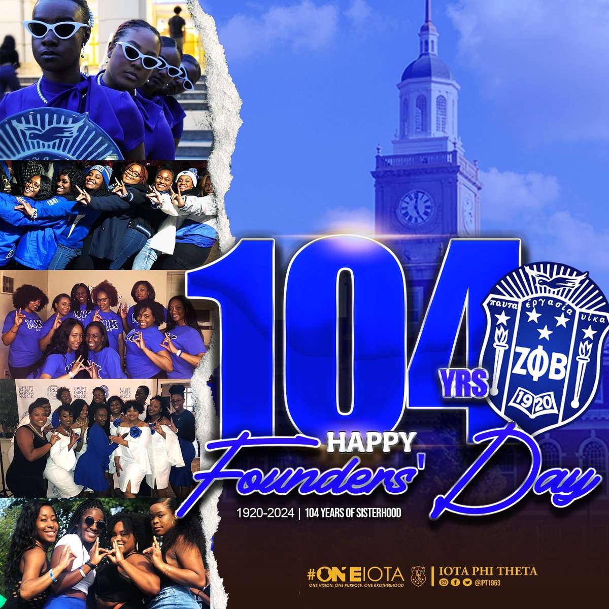 duane19015's tweet photo. @iambriana5 Happy Founders' Day to the Dovely 🕊 women of Zeta Phi Beta Sorority, Incorporated! @ZPhiBInc1920 

104 years of scholarship, service, sisterhood, and Finer Womanhood!

#ZΦB1920 💙🤍
#ΙΦΘ1963 🟫🟨
 #FinerWomanhood #ZPhiB104 #FoundersDay #IotaPhiTheta https://t.co/1w38Id3MNa