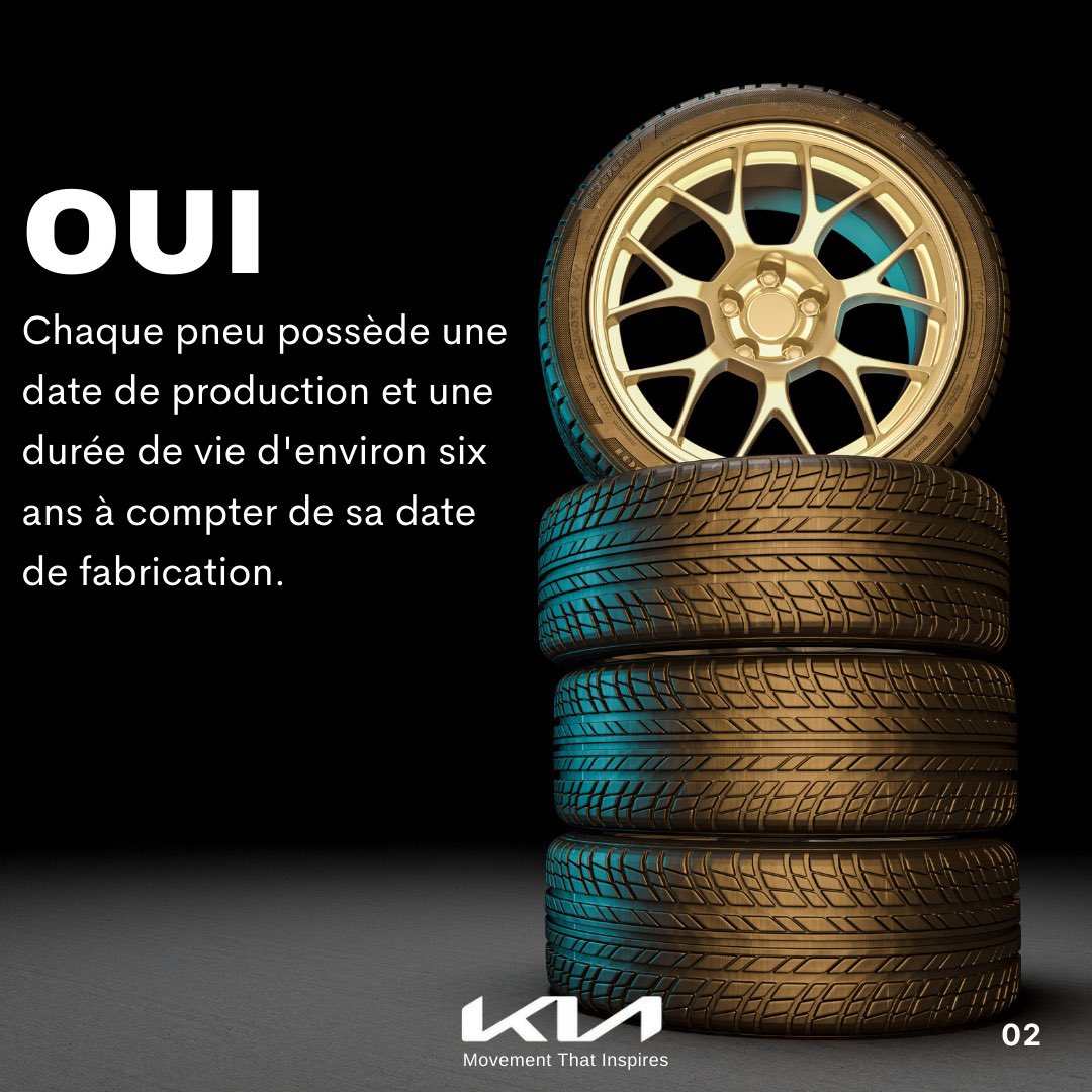 KiaCameroon's tweet photo. Coulissez l’image pour plus d’informations. 😉

#kmauto #kiacameroon #saviezvous #pneu #movementthatinspires https://t.co/LQMBU3NIo2