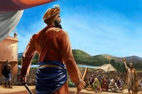 dashmeshpita's tweet photo. Guru Sahib is referred to as 'Sarbans dani', as he sacrificed his entire lineage (father, mother, four little sons) for fighting against oppression and tyranny. He considered the entire Khalsa as his sons and daughters, not only his four biological sons. https://t.co/4TsUJuIxnn