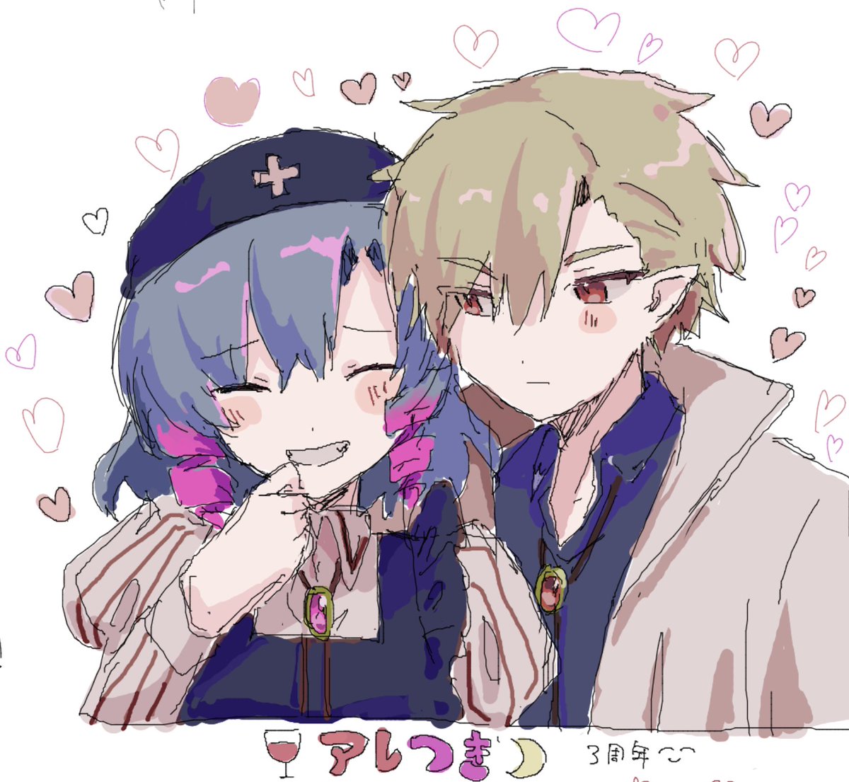 dark_matter_MAX's tweet photo. 絵茶した　可愛すぎ優勝 https://t.co/9sjJZFJAQV