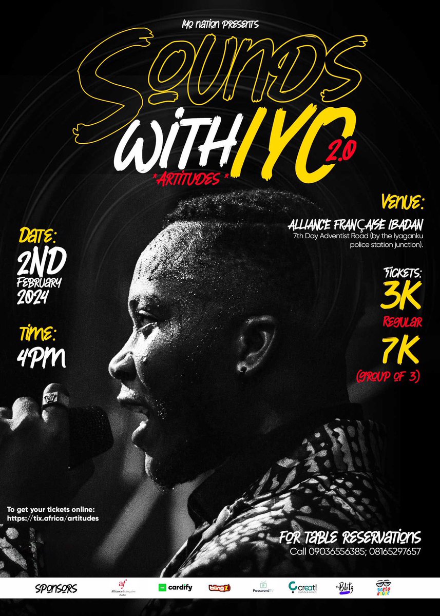 IyanuOsho's tweet photo. When we finally make this happen, i will share how GOD DID IT….to glorify his name. #SWI2.0
If you have any brand that wants to contribute to a beautifully unique show happening in Ibadan, Hit me up
To get your tickets online:
https://t.co/vjkuwGR37D
Kindly help retweet !!! https://t.co/4YpcTcu4YO