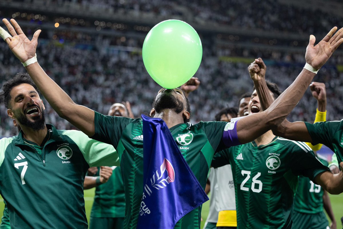 الف مبروك لصقورنا الخضـر الفوز  🤩🇸🇦

#السعودية_عمان
#كأس_آسيا2023