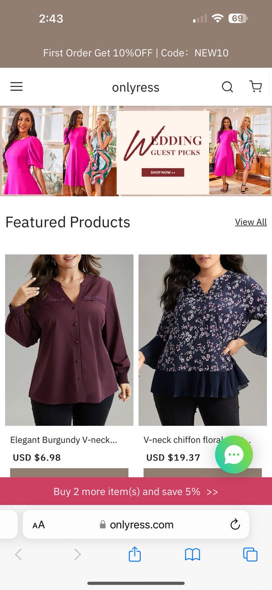 Mrs_SCollier's tweet photo. Do not purchase from #ONLYRESS website. SCAM!!! Also used a fake tracking website. 
Got me for $50. Mind you I ordered from a site hat was spoofed. Shop safe! https://t.co/26hinO5YXt