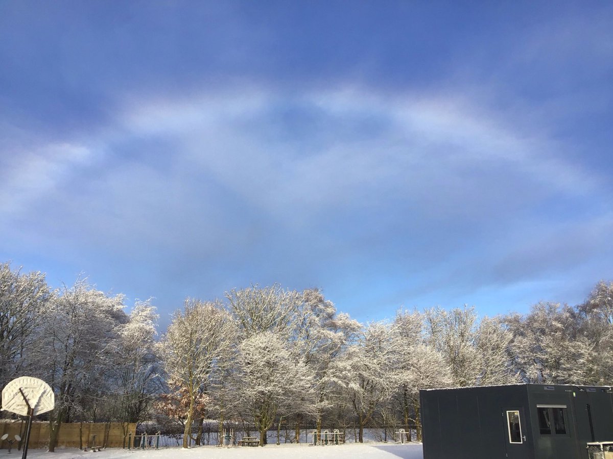 A rainbow is a sky’s lovely garden. What a beautiful day ☺️
