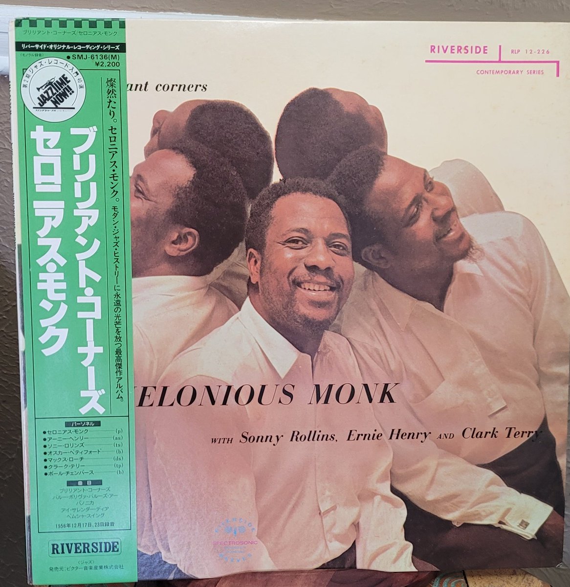 deepchills's tweet photo. Brilliant Corners is a brilliant record. 
Monk at his very hard bop best.  
A must have for any #Jazz enthusiasts. 
@JazzTimes
#TheloniousMonk
#vinyl https://t.co/AdNdPP0mcj