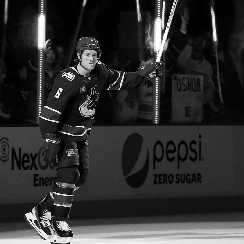 Canucks's tweet photo. Believing in Brock by Ian Wilson. ✍️
 
Botchford Project participant, @ianw1lson, looks in depth at how Brock Boeser rekindled his passion for the game of hockey and became one of the league’s top goal scorers.

READ | https://t.co/lhoPRrNuoF